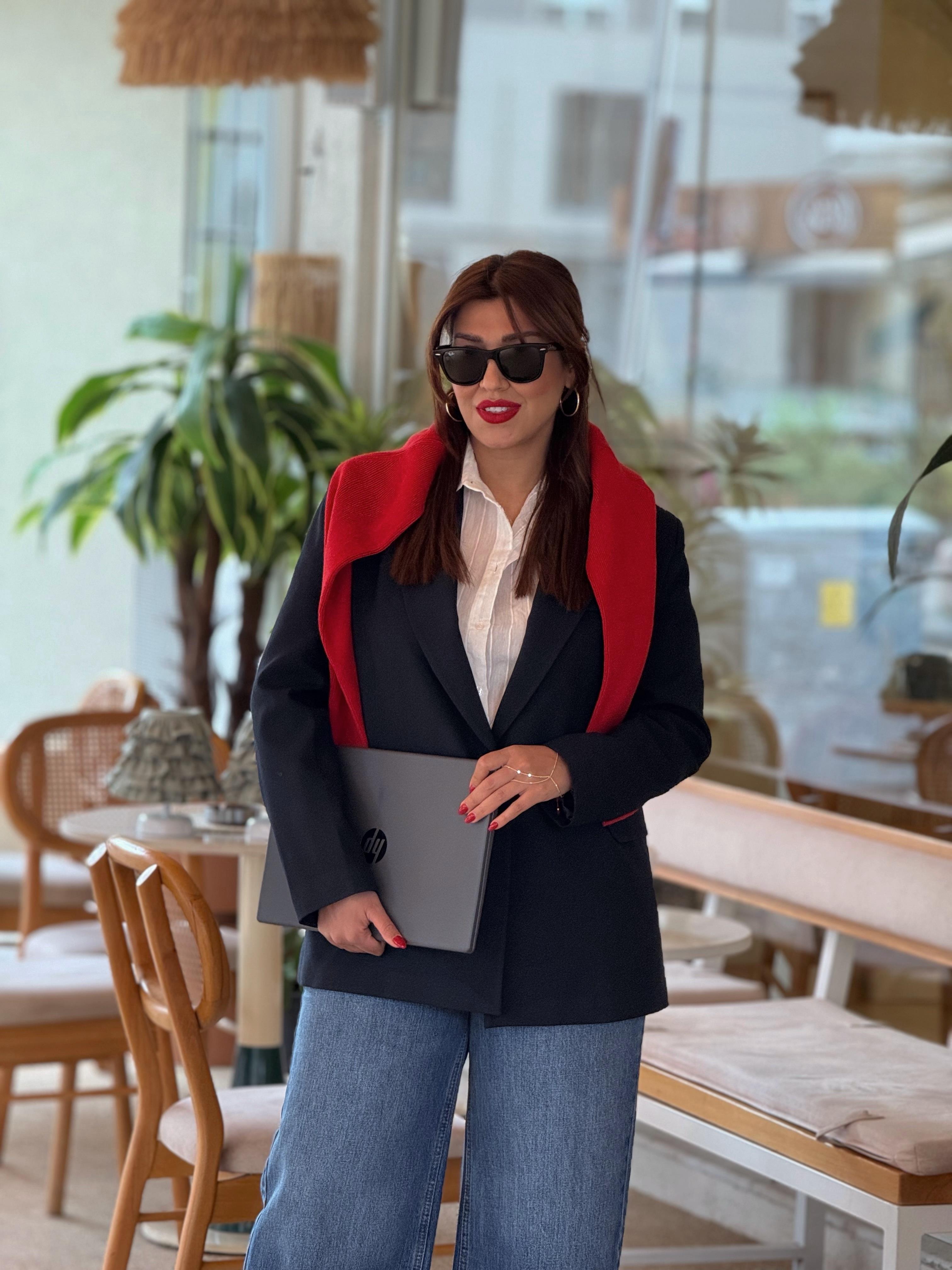 Blazer Ceket Lacivert