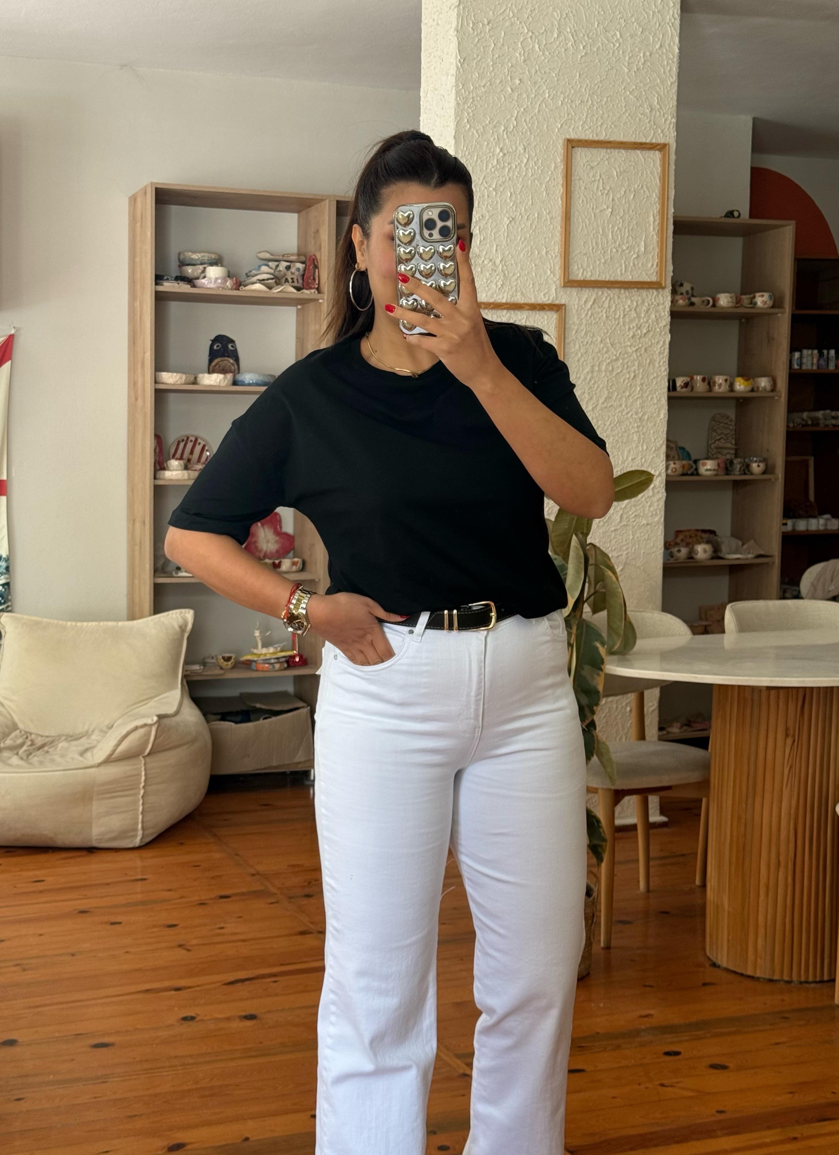 Dilvin Basic T-shirt  Siyah