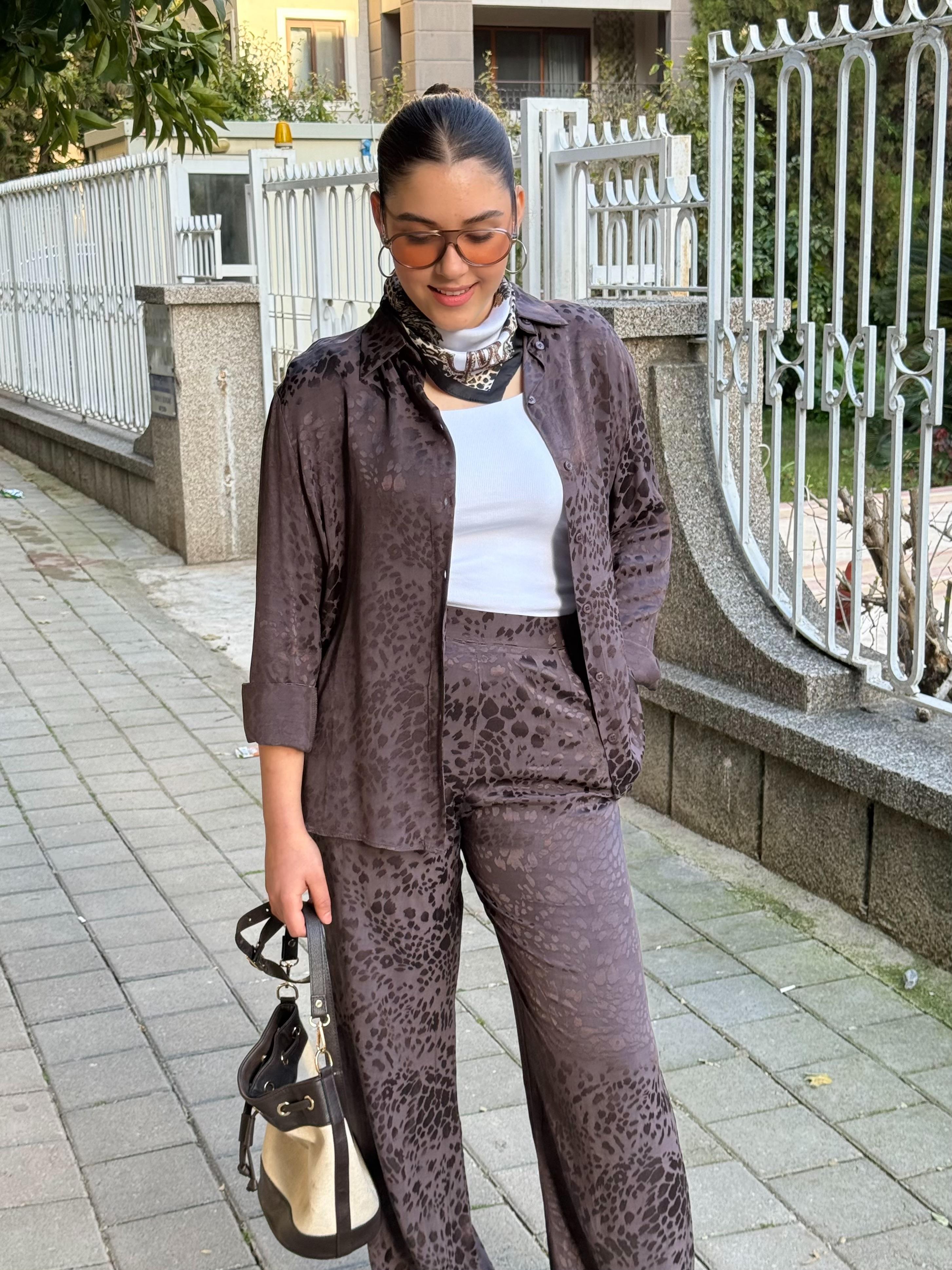 Saten Takım Mürdüm