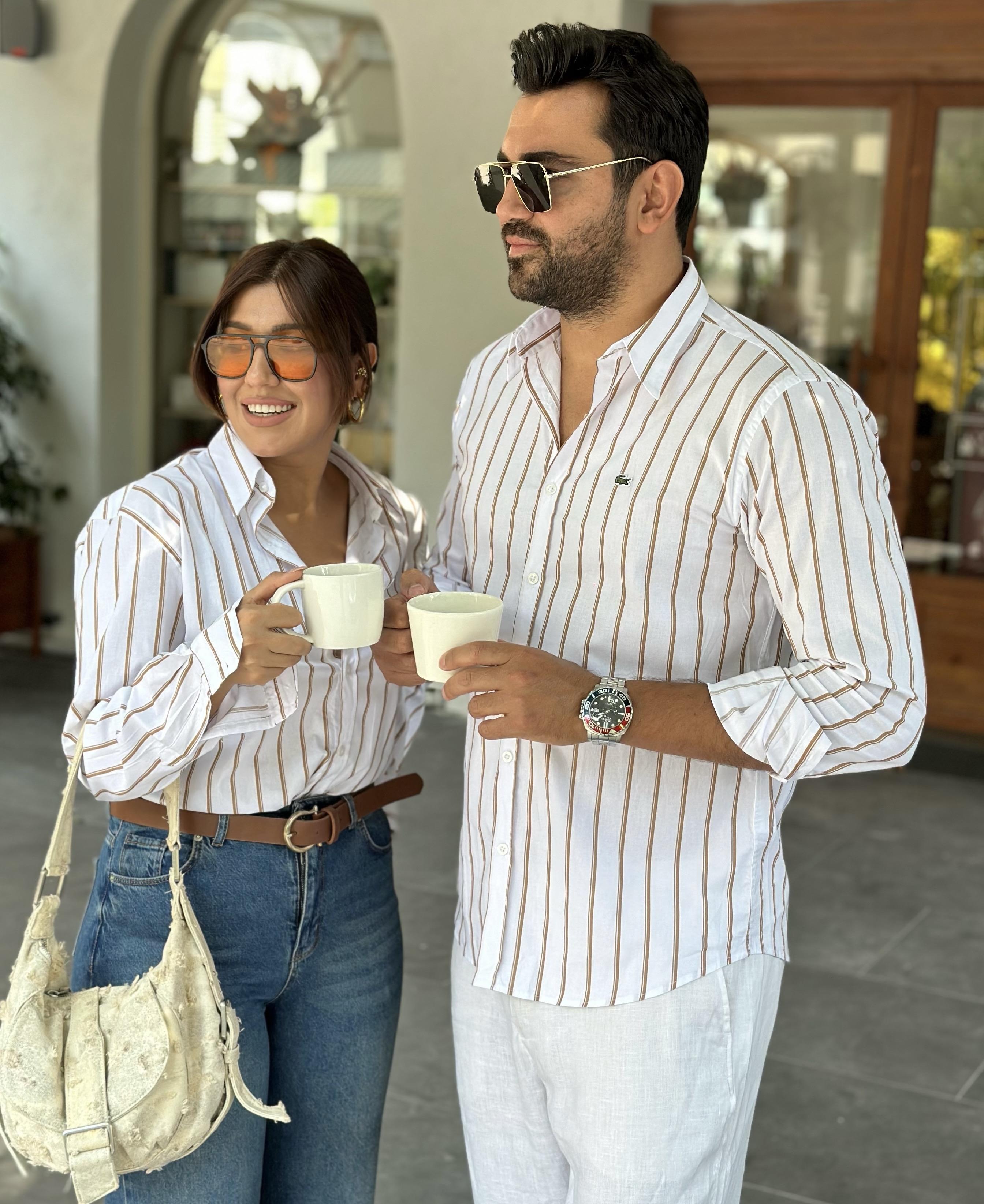 Unisex poplin gömlek