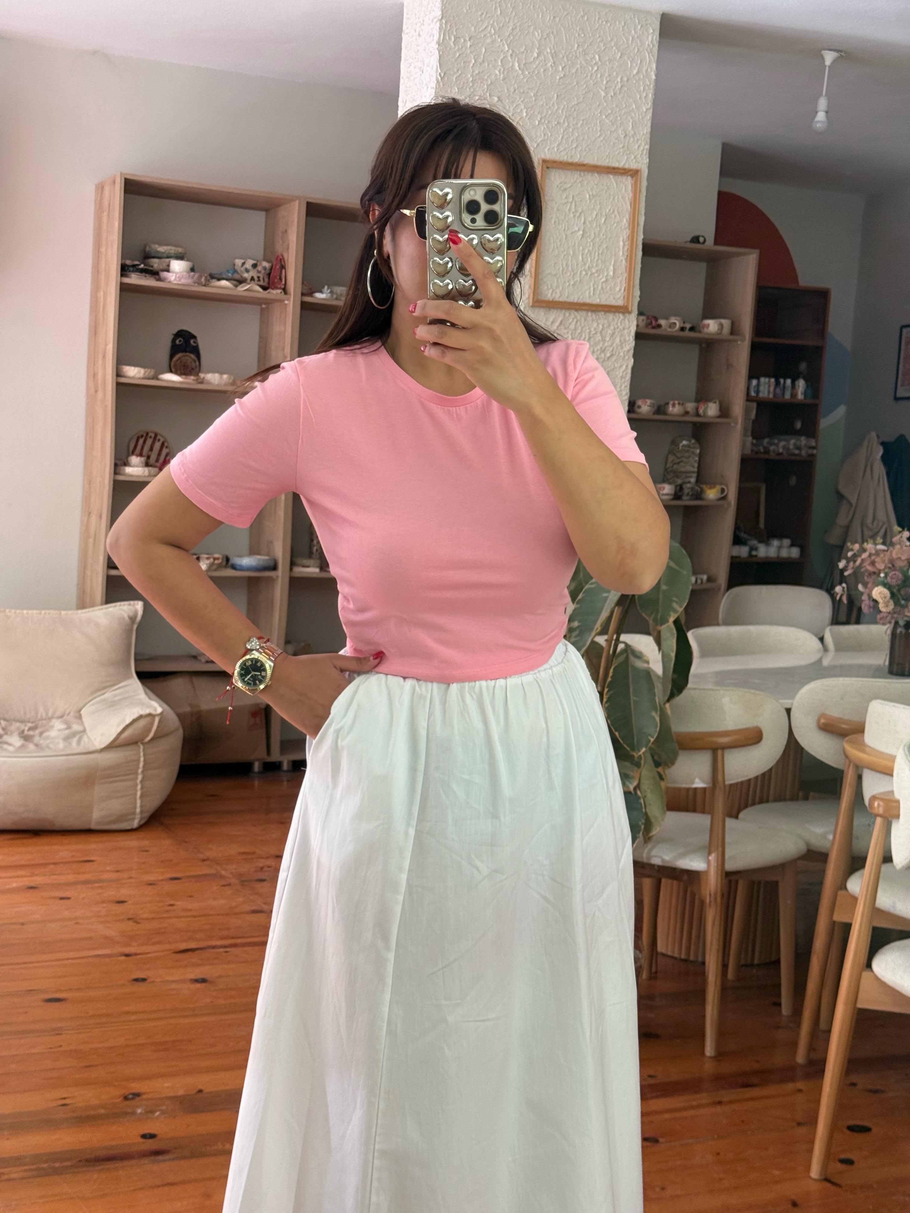 Zara T-shirt Pembe