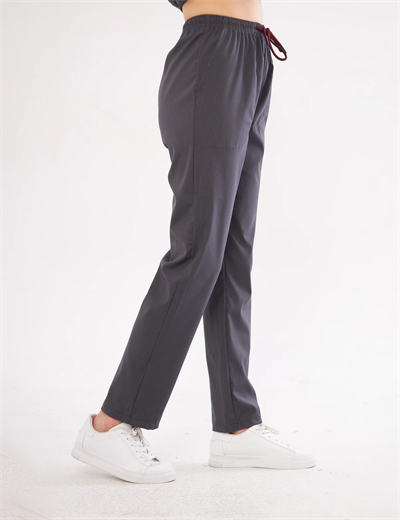 Antrasit Likralı Greys Scrubs Takım