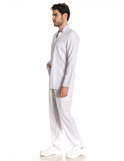 Kısa Boy Ceket Yaka Alpaka Doktor Önlüğü