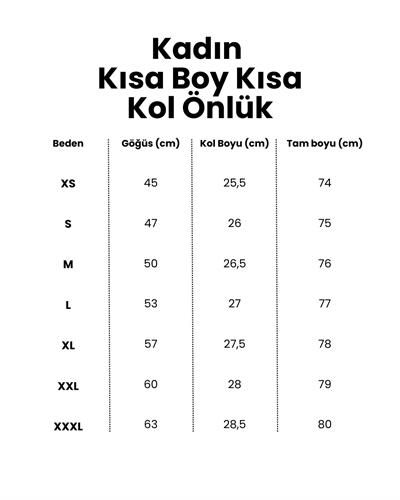 Kısa Boy Kısa Kol Ceket Yaka Alpaka Doktor Önlüğü