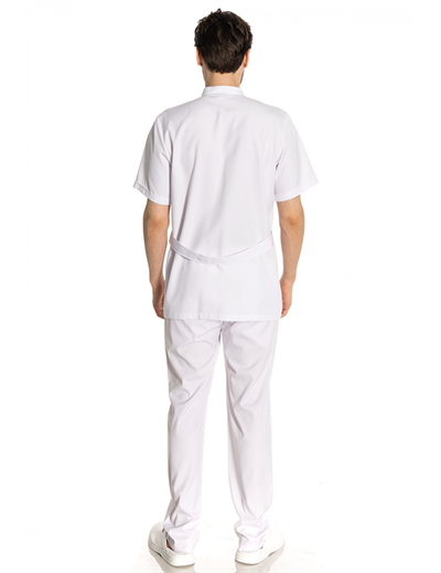 Kısa Boy Kısa Kol Hakim Yaka Alpaka Doktor Önlüğü