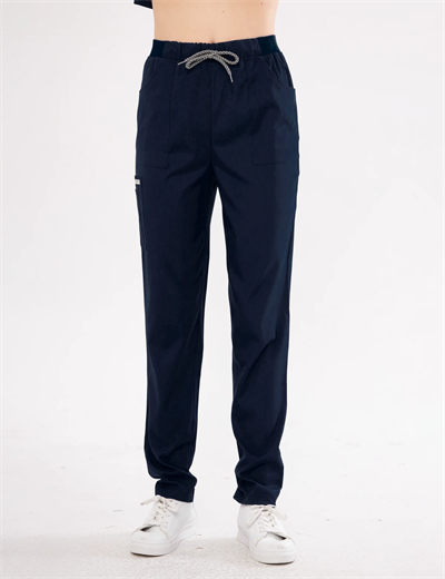Lacivert Likralı Lyra Premium Scrubs Pantolon