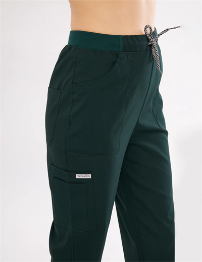 Ördek Başı Likralı Lyra Premium Scrubs Pantolon