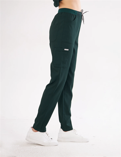 Ördek Başı Likralı Lyra Premium Scrubs Pantolon