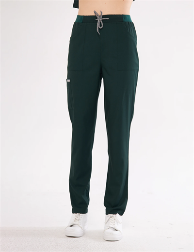 Ördek Başı Likralı Lyra Premium Scrubs Pantolon