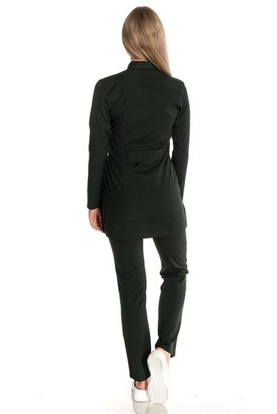 Ördek Başı Likralı Tesettür Scrubs Takım