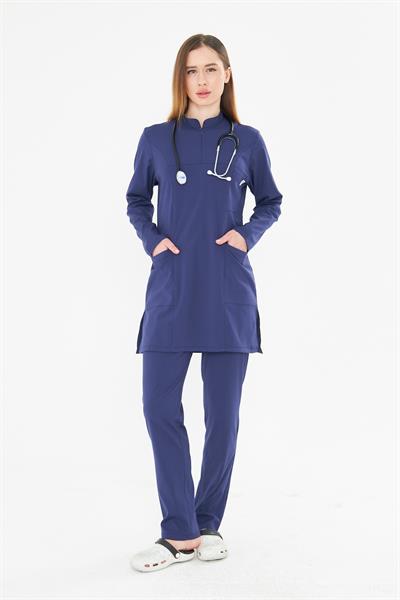 Pantone: 19-3925 TCX Patriot Blue tesettür takım