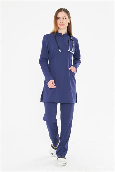 Pantone: 19-3925 TCX Patriot Blue tesettür takım