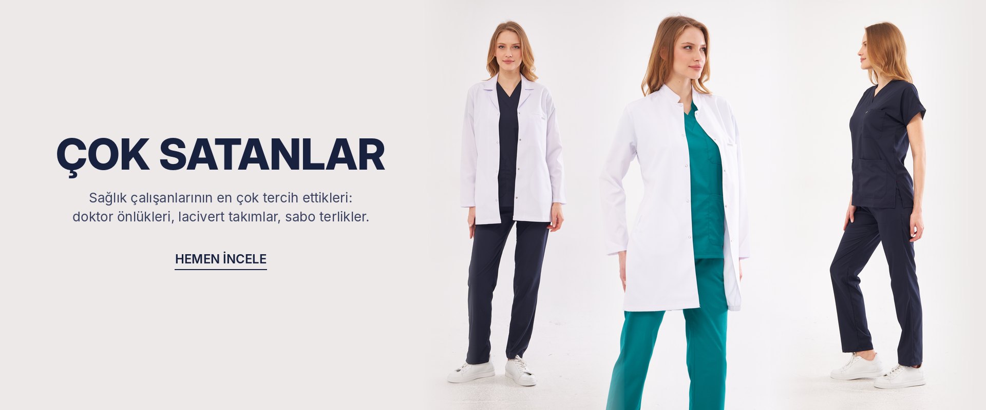 Çok satan scrubs ve önlükler