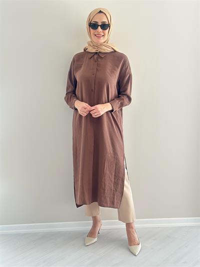 Rita Kahverengi Gömlek