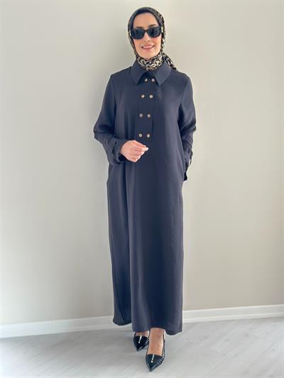 Royal Siyah  Elbise