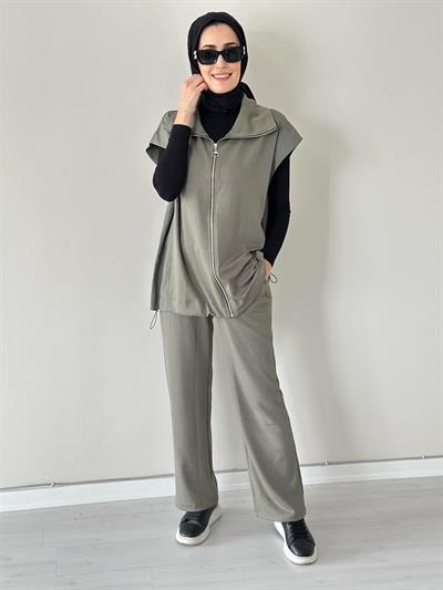 Wola Haki Yelek Pantolon Modal Takım