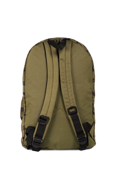 Icone Kamuflaj Baskılı Dört Cepli Sırt Çantası Yeşil
