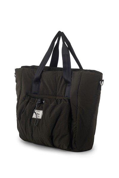 Icone Önü Büzgü Cepli Fermuar Kapamalı Yoga, Pilates, Fitness ,Gym Spor Çantası Haki