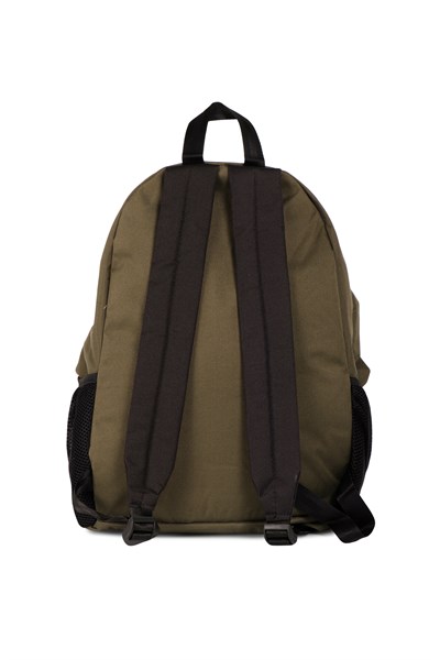 Icone Önü Nakışlı, Laptop Bölmeli Unisex Sırt Çantası, Okul Çantası Yeşil