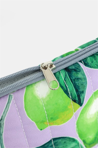 Üçgen Makyaj Çantası Limon