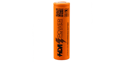 HDA 18650 3.7V 2000mAh 3C/1C Şarj Edilebilir Li-ion Pil