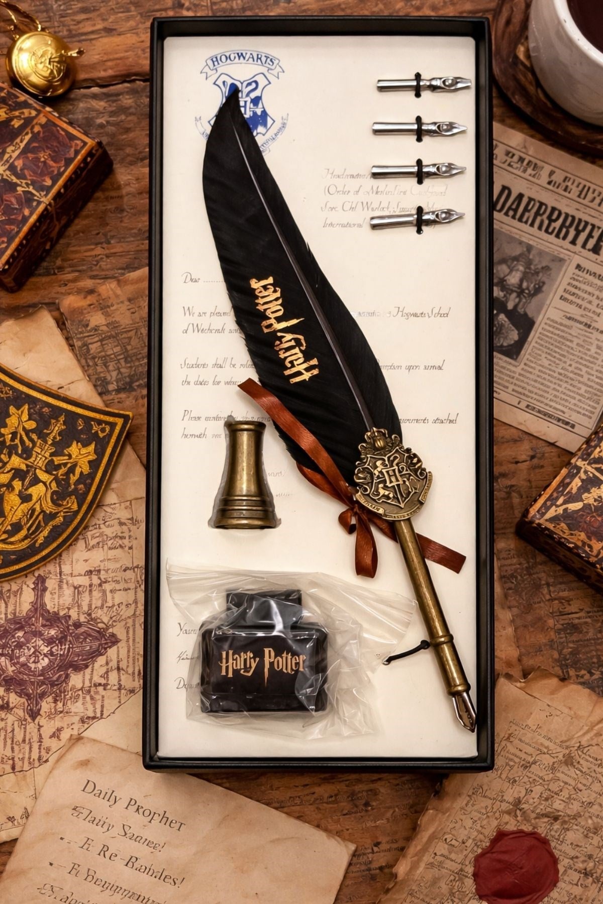 25 Cm Siyah Harry Potter Sırlar Odası Kalemi