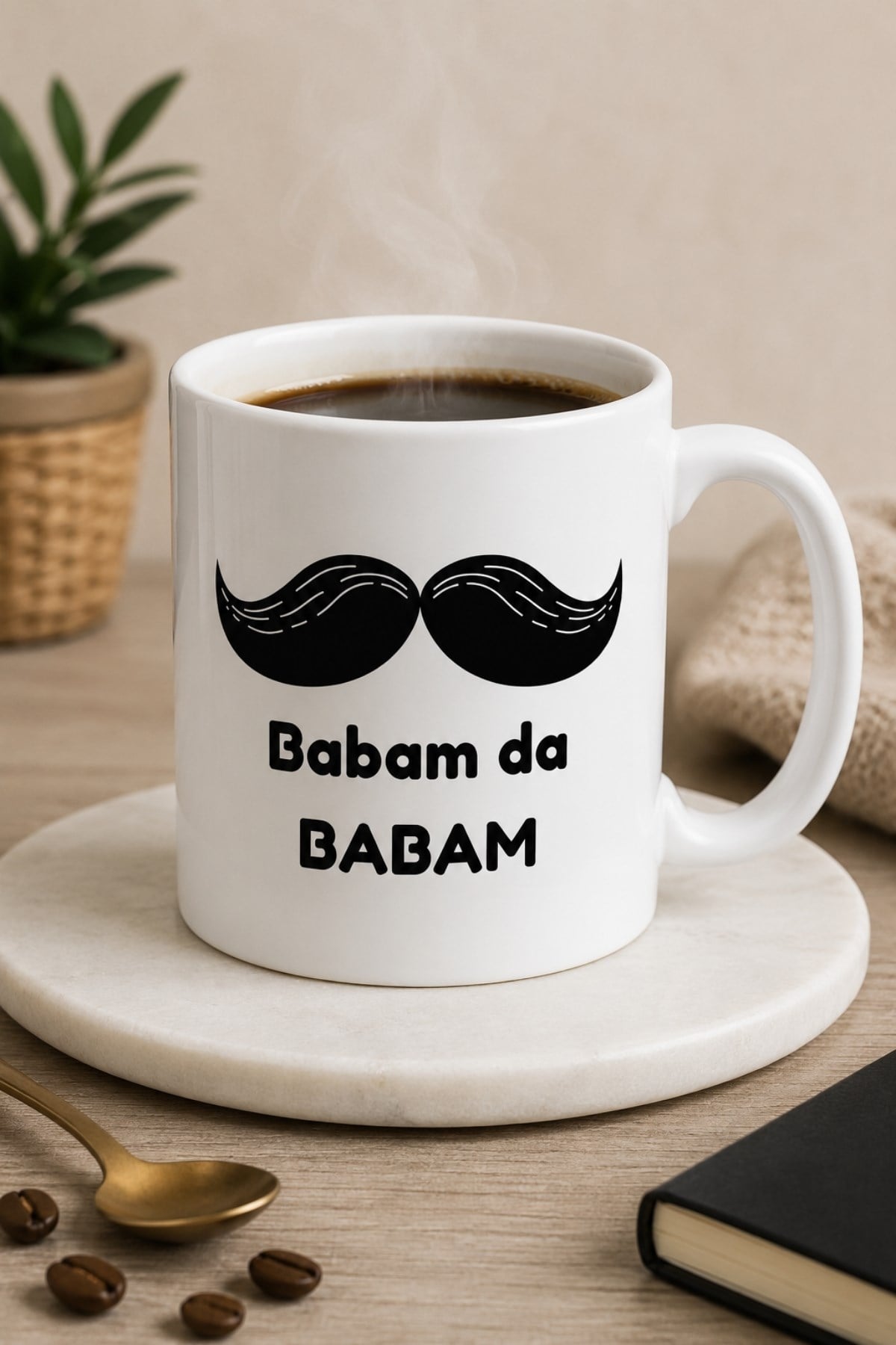 Babam da Babam Baskılı Kupa