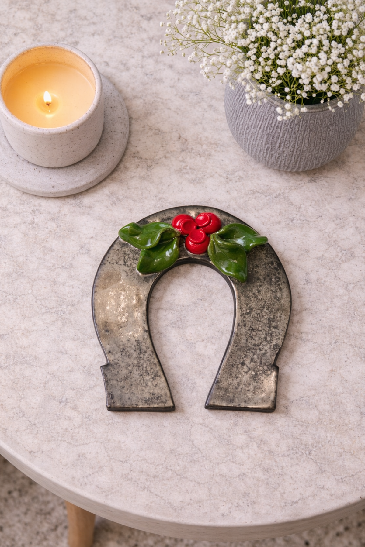 Bereket Narlı At Nalı Duvar Süsü