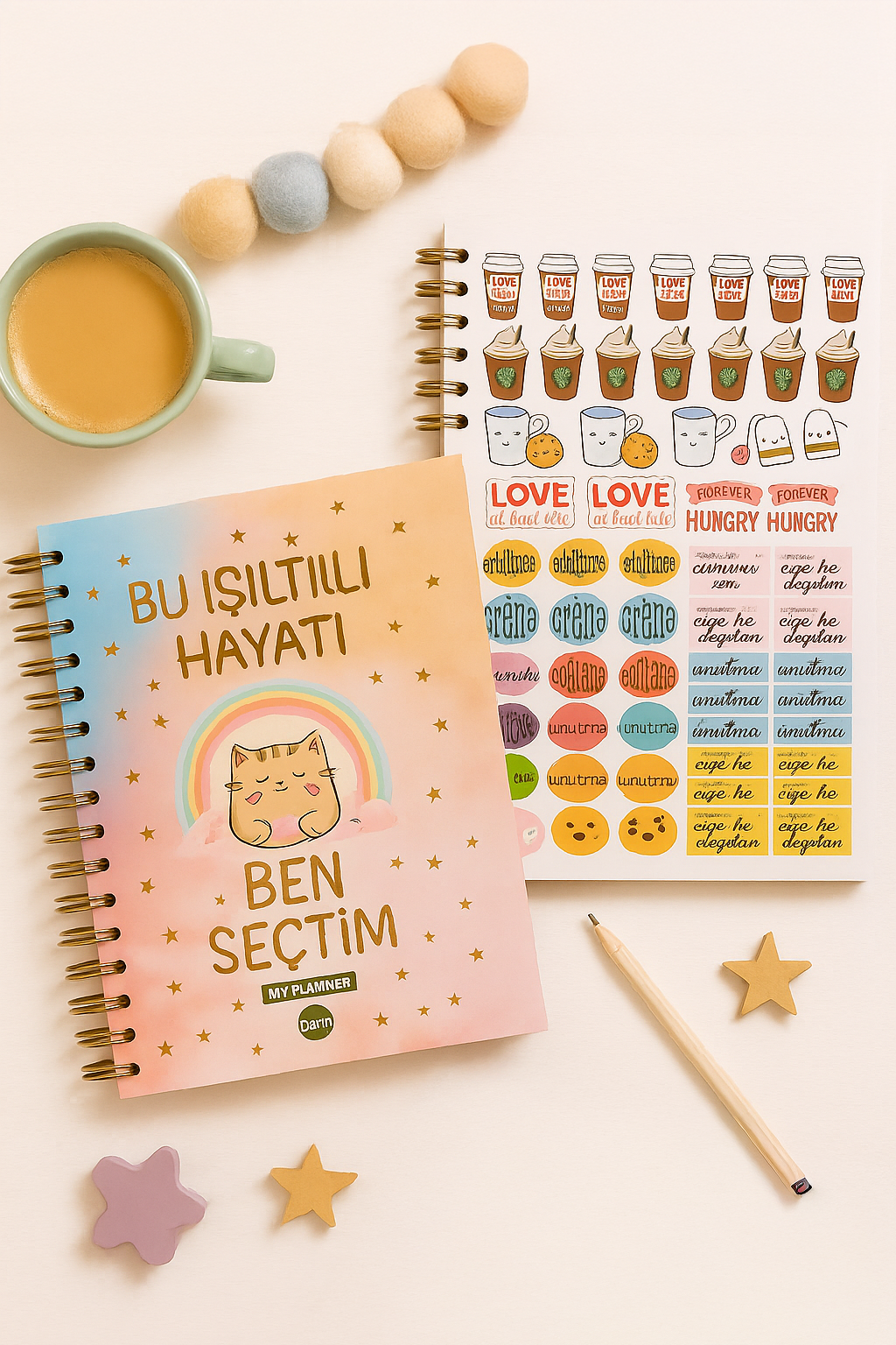 BU IŞILTILI HAYATI BEN SEÇTİM KONUŞAN PLANNER DEFTER