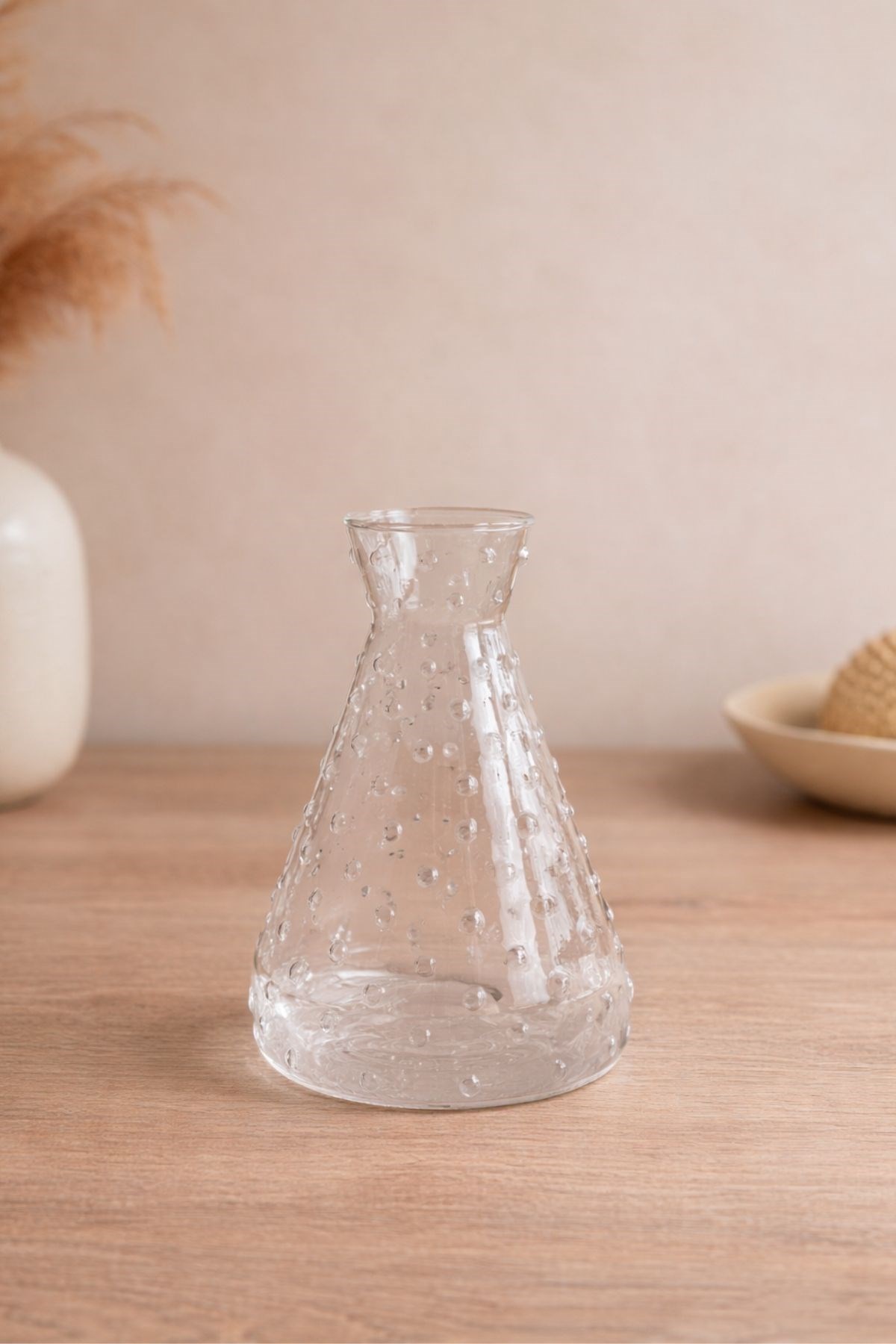 Bubble Desenli Cam Vazo