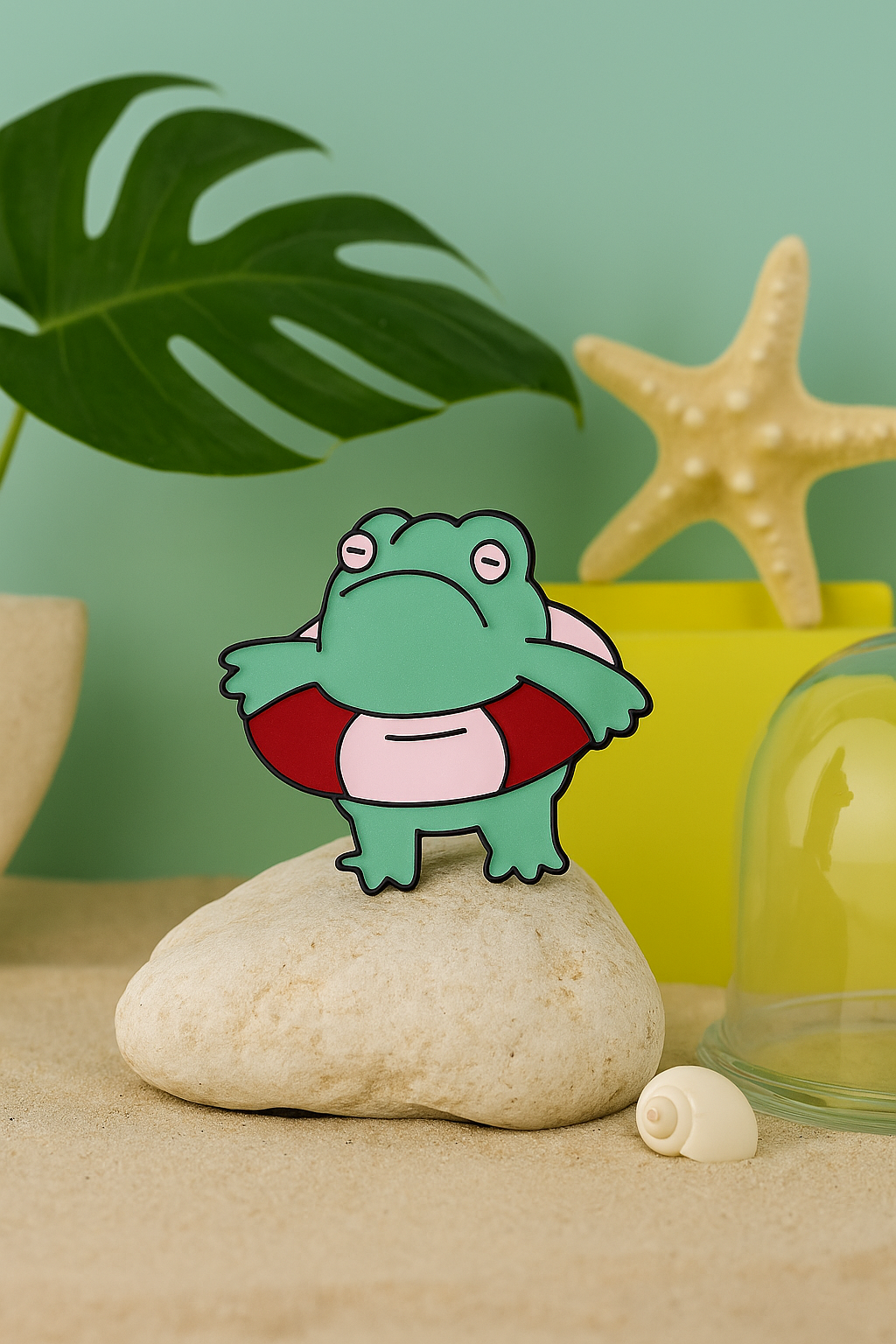 CAN SİMİTLİ KURBAĞA ROZETİ