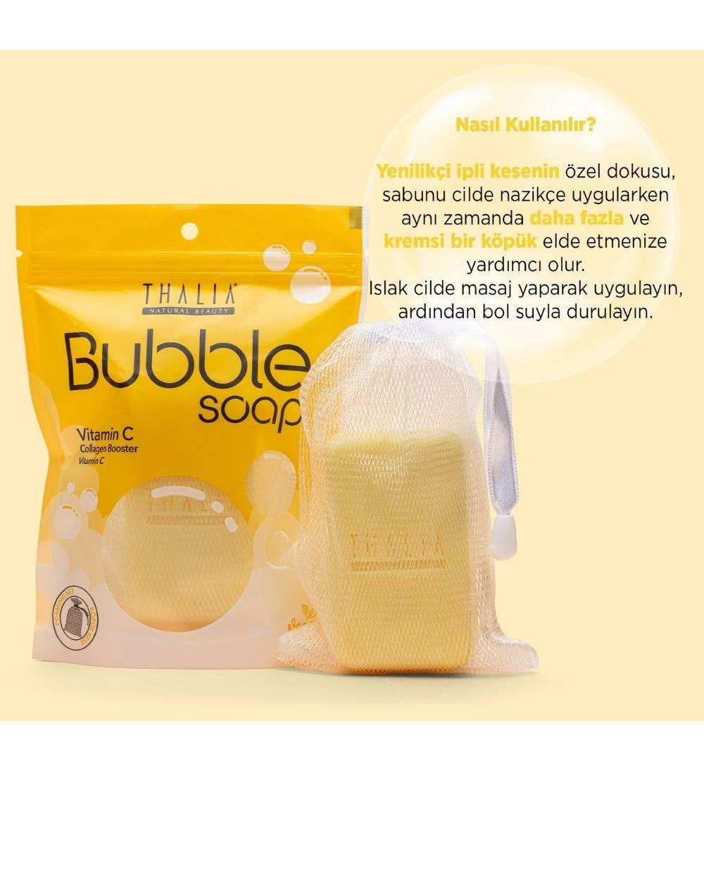 Canlandırmaya Yardımcı Vitamin C & Collagen Lifli Sabun 140Gr