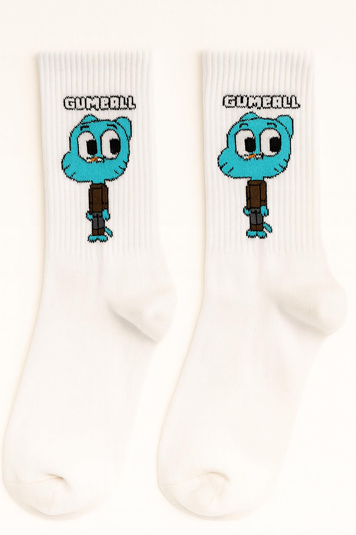 Gumball Desenli Çorap  36-44