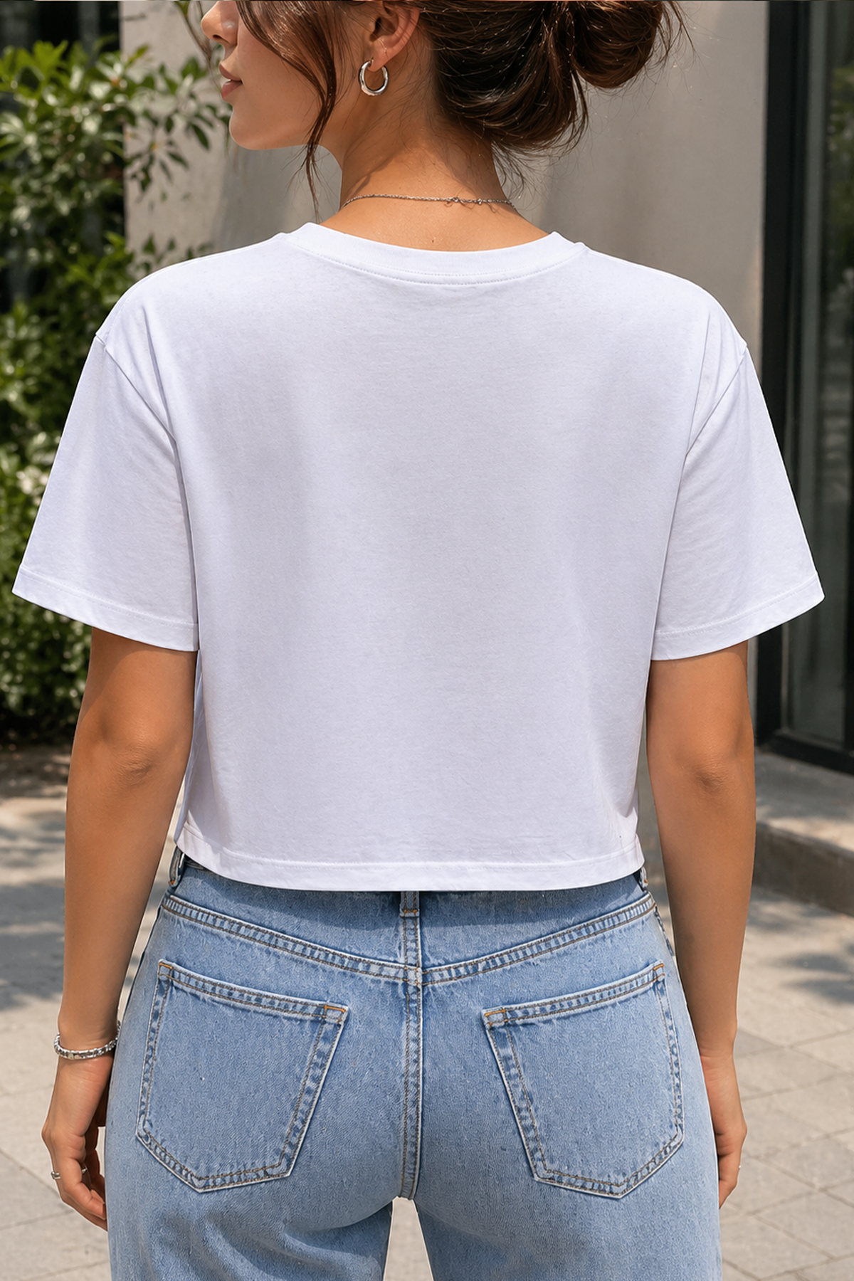DAİSY DUCK PULLU BEYAZ T SHIRT S