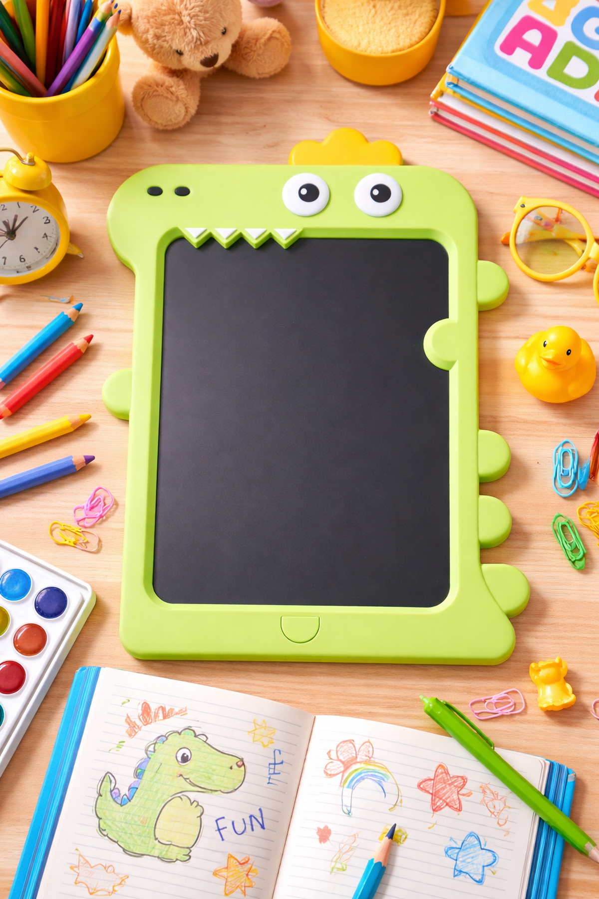 Dino Silinebilen Kalemli Yazı Tahtası LCD Panel