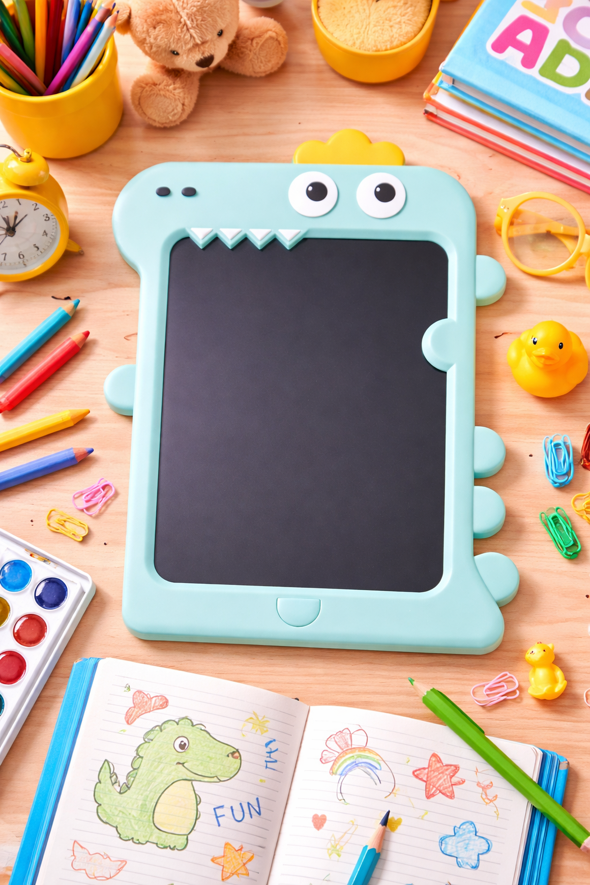 Dino Silinebilen Kalemli Yazı Tahtası LCD Panel