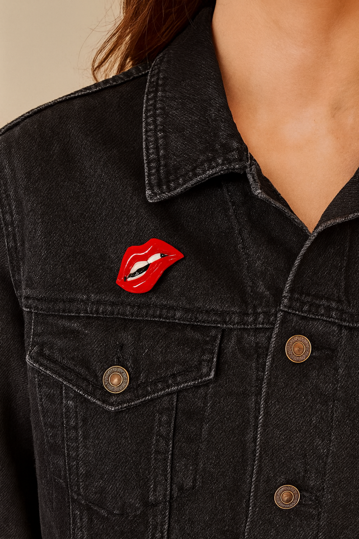 DUDAK İĞNELİ BROŞ