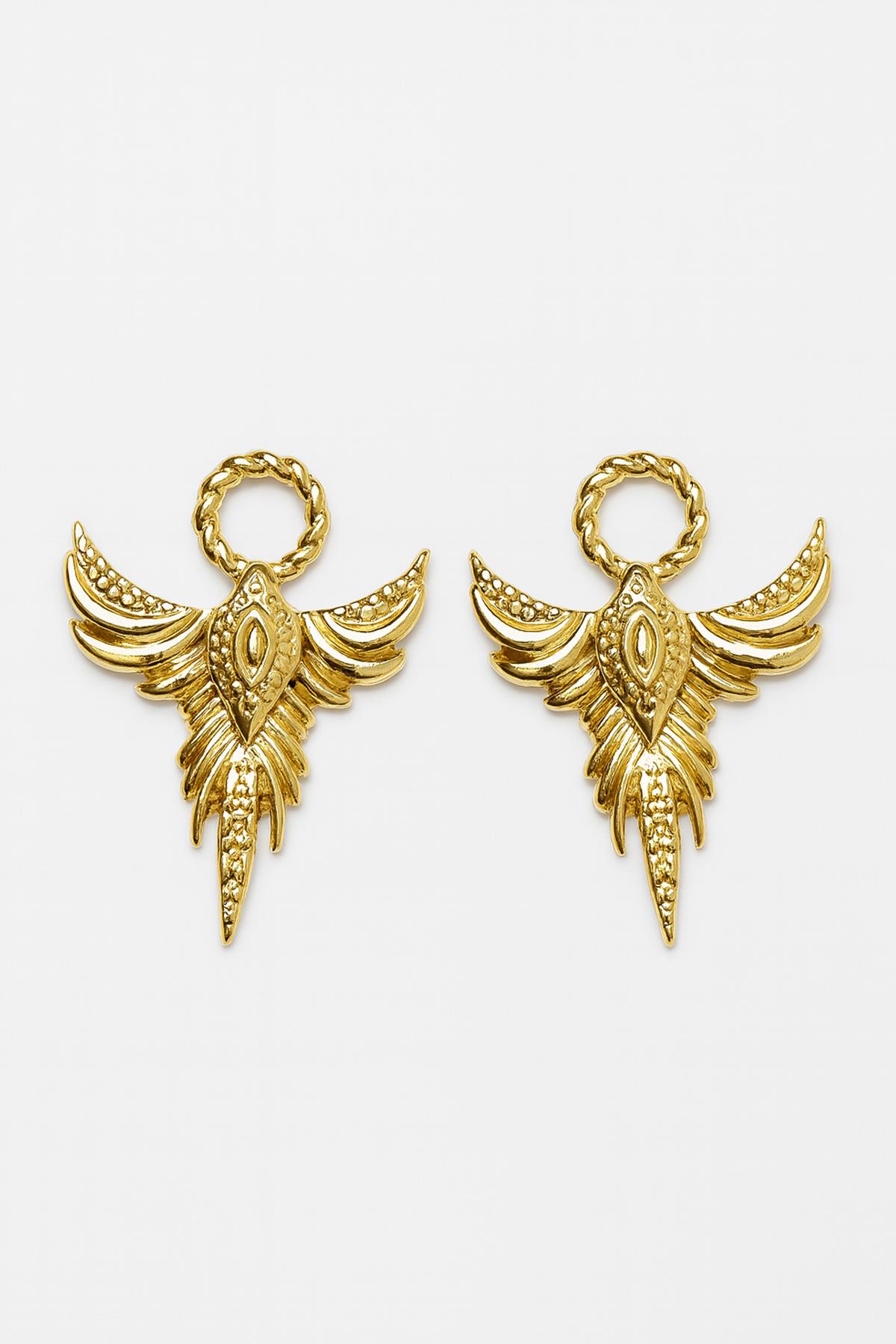 GOLD ANKA KUŞU KÜPE