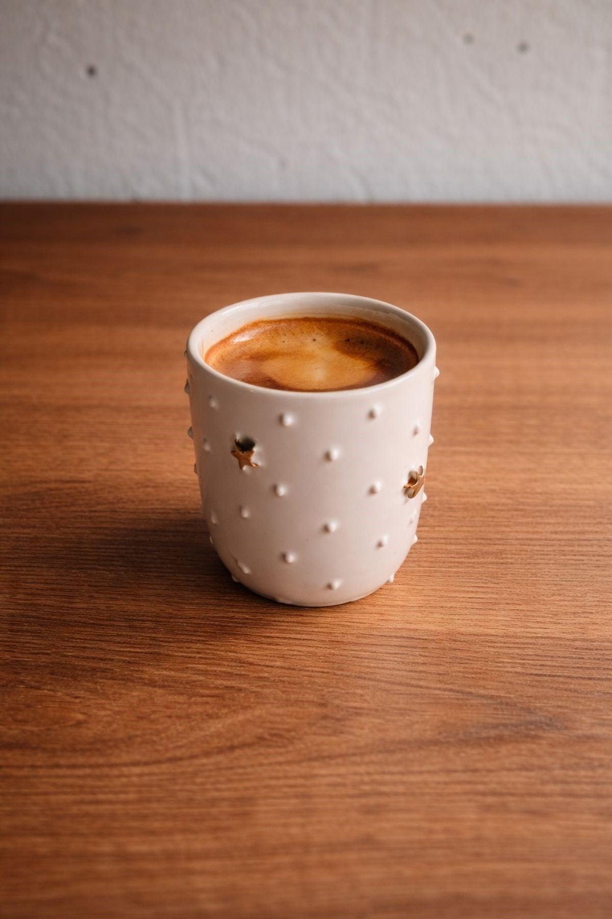 Gold Yıldız Şeffaf Espresso Bardağı