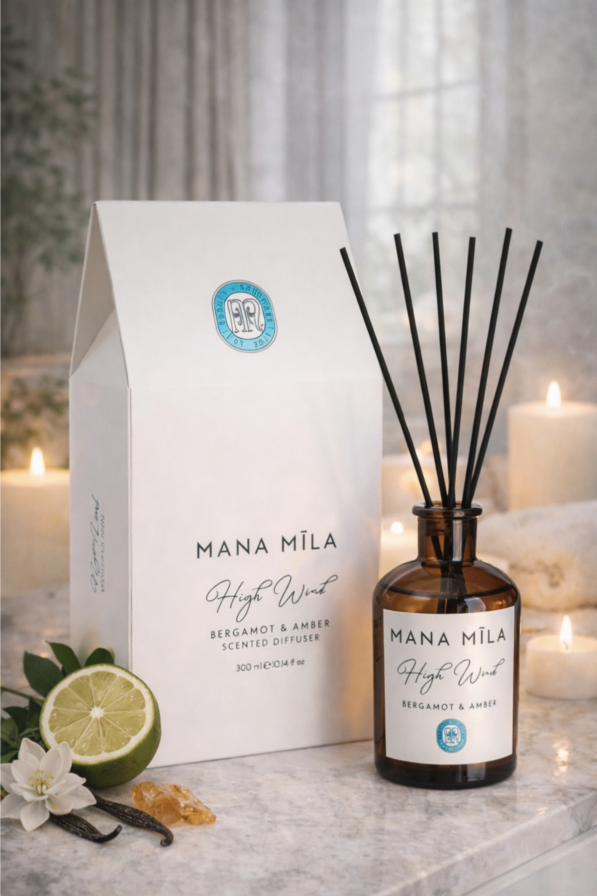 Highwind Bergamot & Amber Çubuklu Oda Kokusu 300 ml