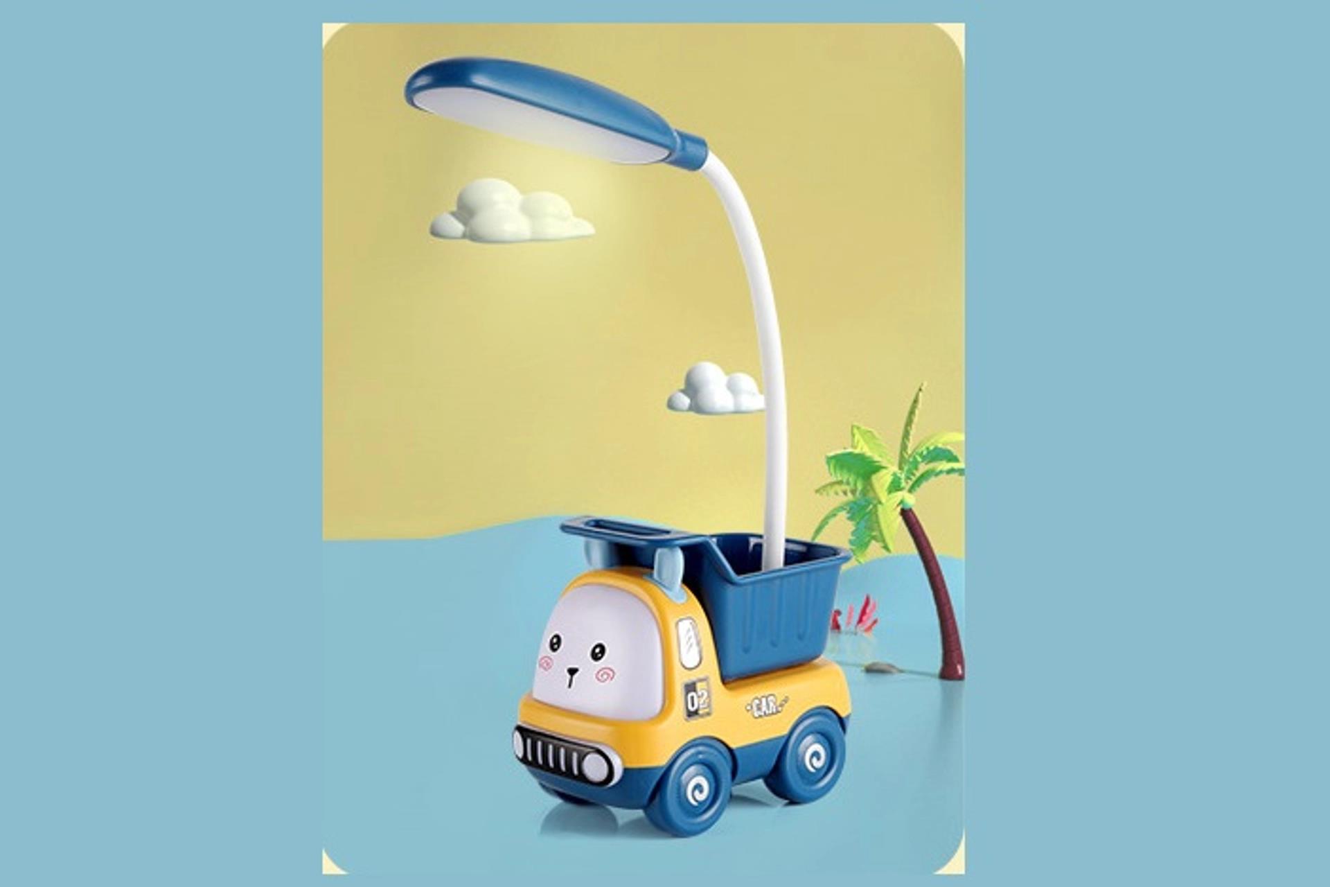 Kamyon Çocuk Lambası - Mavi Ayıcık