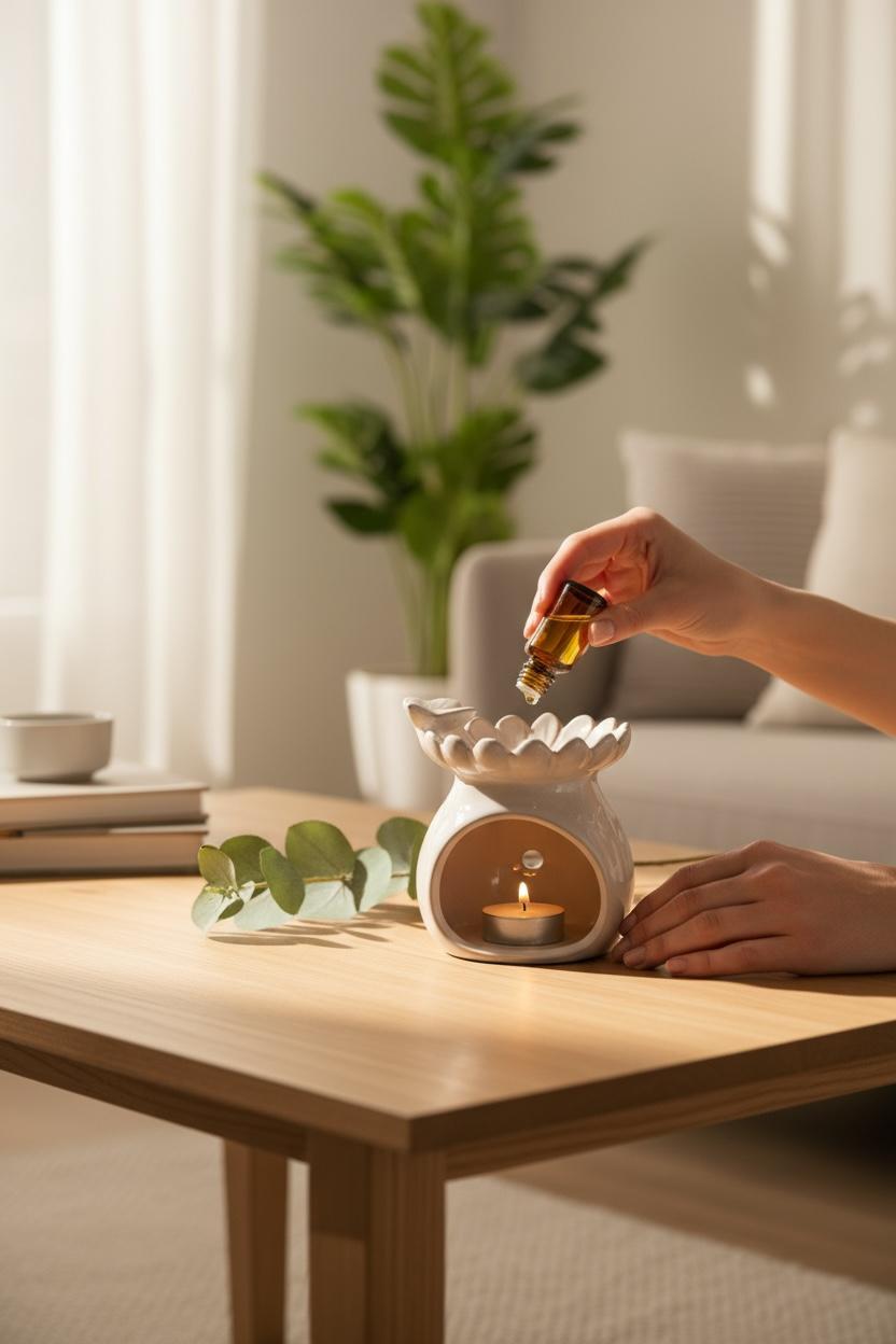 Kemik Kelebekli Seramik Buhurdanlık