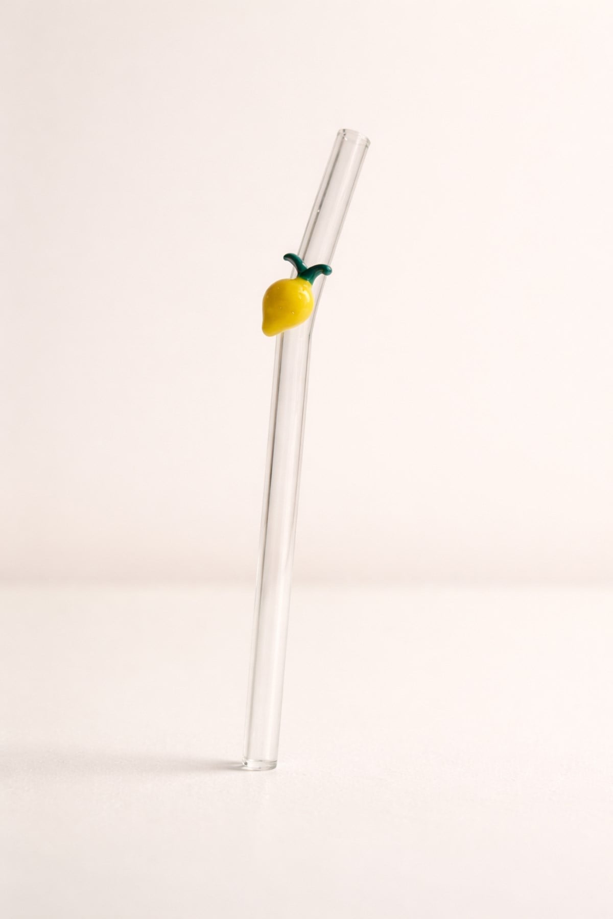 Limon Figürlü Cam Pipet