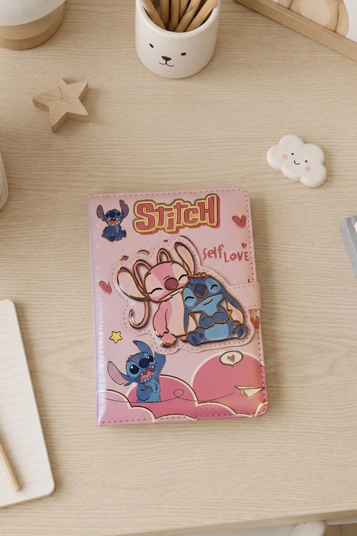 Love Stitch Mıknatıslı Defter