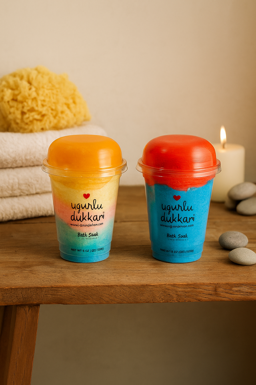 MAVİ BARDAKLI BANYO KÖPÜĞÜ