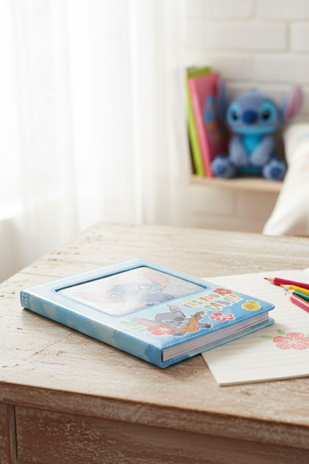 Mavi Stitch Pullu Sulu Defter