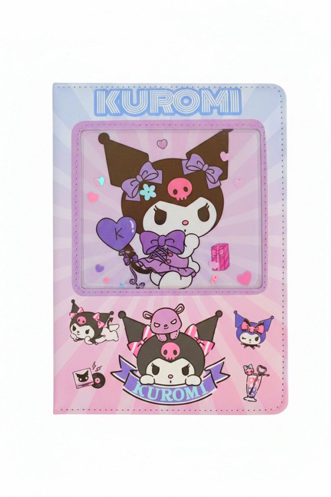 Mor Kuromi Pullu Sulu Defter
