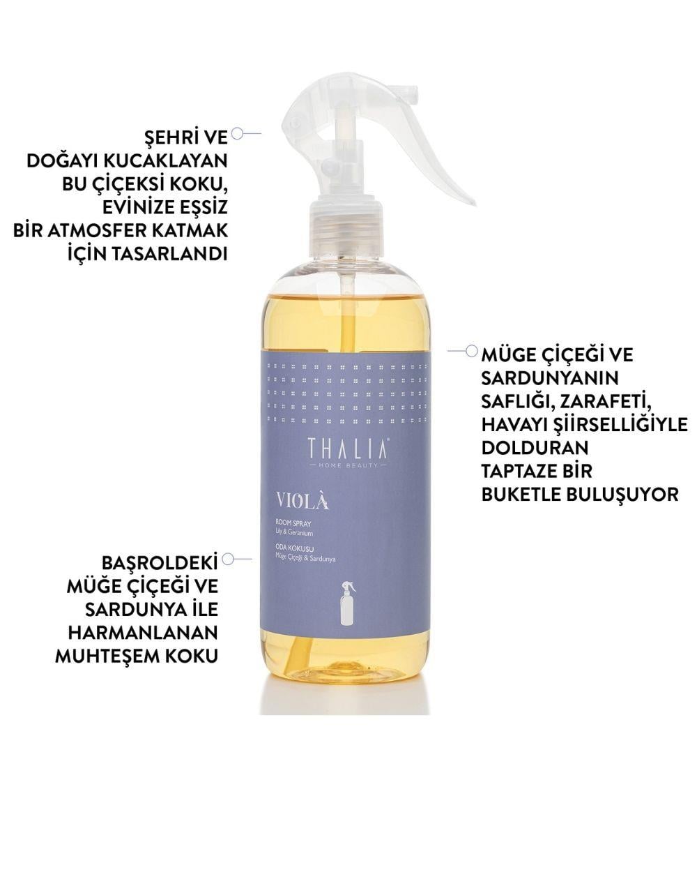 Müge Çiçeği & Sardunya Kokulu Oda Spreyi 400Ml