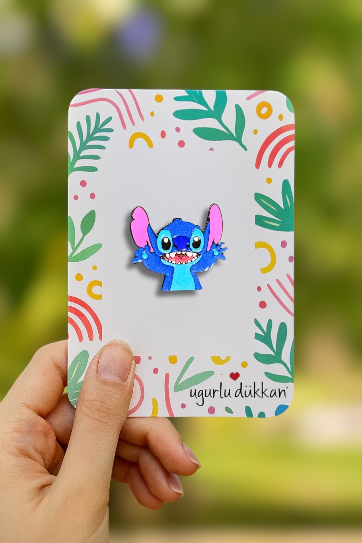 Mutlu Stitch Rozeti