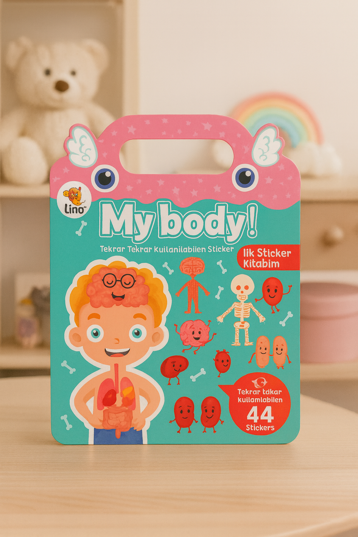 My Body Lino Tekrar Kullanılan Sticker Seti